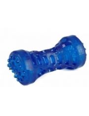 Игрушка для собак Homepet "Гантель малая" с пищалкой