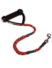 EzyDog CUJO 25'' Red амортизирующий эластичный поводок