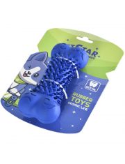 Игрушка для собак Косточка игольчатая, резина