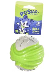 Игрушка для собак Мяч зеленый, термопластичная резина