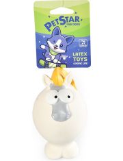 Игрушка для собак Лошадка с пищалкой, латекс