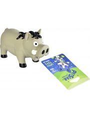 Игрушка для собак Кабанчик с пищалкой, латекс