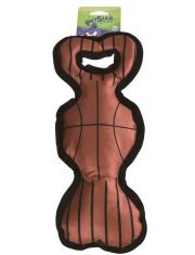 Игрушка для собак Косточка с пищалкой, текстиль