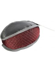 Игрушка для собак Мяч регби с пищалкой, текстиль