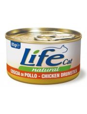 Консервы для кошек Lifecat Филе куриной голени в бульоне