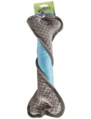 Игрушка для собак Косточка с пищалкой, текстиль