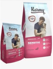 Сухой корм для собак Karmy Sensitive Medium&Maxi средних и крупных пород Лосось