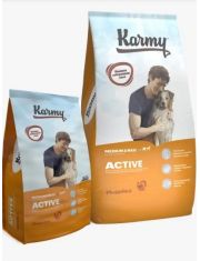 Сухой корм для собак Karmy Active Medium&Maxi средних и крупных пород Индейка