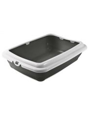 Туалет для кошек Gamma Штиль прямоугольный с бортом 45,5*35*12,5 см