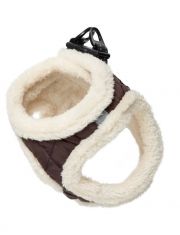 Шлейка-жилетка для собак Triol Be Trendy мягкая M, бордовая, обхват груди 440-480мм