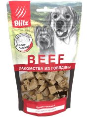 Лакомство для собак Blitz Вымя говяжье