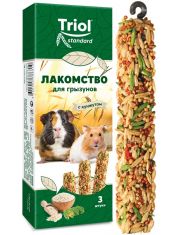 Лакомство для грызунов Triol Standard с кунжутом