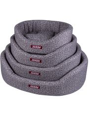 Лежак Премиум серый, рогожка