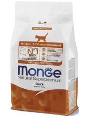 Сухой корм для котят Monge Cat Speciality Line Monoprotein беременных кошек Утка