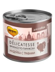 Консервы для собак Мнямс Delicatesse Фрикасе по-парижски Индейка с травами
