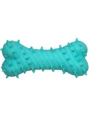 Дентальная хрустящая жевательная косточка PUPPY TEETHING BONE с ароматом арахиса, голубой