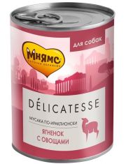 Консервы для собак Мнямс Delicatesse Мусака по-ираклионски Ягненок с овощами