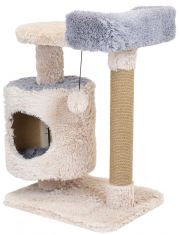 Домик-когтеточка для кошек Дарэлл Винни Пух-2 3х-уровневый, серый