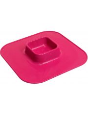 Миска-поднос для животных Дарэлл Фаэтон квадратная, пластиковая 0,75л