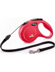 Рулетка для собак Flexi New Classic Long S тросс 8м/12кг