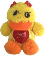 Игрушка для кошек Pet Line Zoo One Цыпленок со звуком и кошачьей мятой