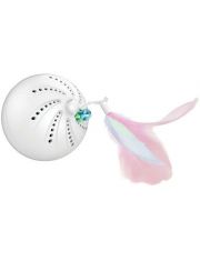 Интерактивная игрушка для кошек Rolling Ball, белая