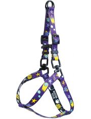 Шлейка для собак Triol Be Trendy Космос из нейлона, двусторонняя
