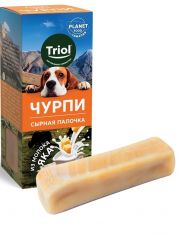Лакомство для собак Triol Planet Food Чурпи сырная палочка из молока яка