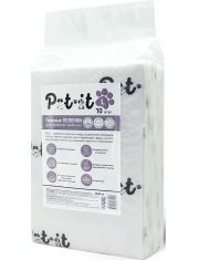 Пеленки для животных Pet-it впитывающие, угловые стикеры, белые 60*90 см (L), SAP