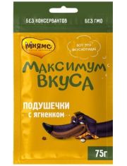 Лакомство для собак Мнямс Максимум вкуса Подушечки с ягненком