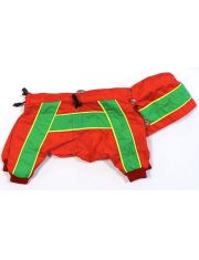 Комбинезон 2-слойный "Гонщик"с капюшоном на девочку