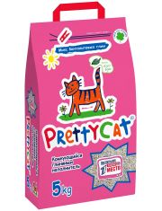 Наполнитель для кошачьего туалета PrettyCat Euro Mix комкующийся с ароматом алоэ