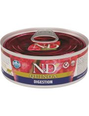 Консервы для кошек Farmina N&D QUINOA Digestion с ягненком и киноа, беззерновые, поддержание пищеварения