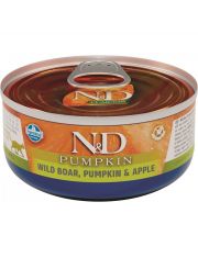 Консервы для кошек Farmina N&D PUMPKIN Boar, Pumpkin & Apple с кабаном, тыквой и яблоком
