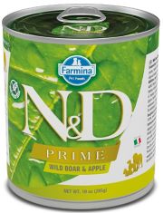 Консервы для собак Farmina N&D PRIME Boar & Apple с кабаном и яблоком, беззерновые