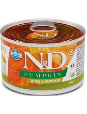 Консервы для собак Farmina N&D PUMKIN Duck & Pumpkin Adult Mini мини пород с уткой и тыквой, беззерновые