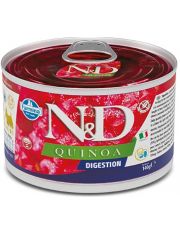 Консервы для собак Farmina N&D QUINOA Digestion mini мини пород с ягнёнком и киноа, беззерновые для поддержки пищеварения