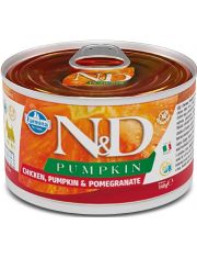 Консервы для собак Farmina N&D PUMPKIN Chicken, Pumpkin & Pomegranate Adult Mini мини пород с курицей, тыквой и гранатом, беззерновые