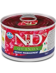 Консервы для собак Farmina N&D QUINOA Weight Management mini мини пород с ягненком, брокколи и киноа, беззерновые, контроль веса