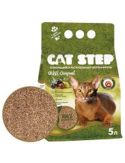 Наполнитель для кошачьего туалета Cat Step Olive Original растительный, комкующийся