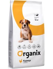 Сухой корм для щенков Organix Puppy Chicken с курицей