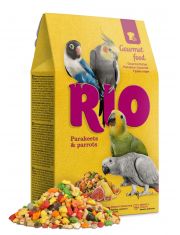 Корм для средних и крупных попугаев RIO Гурмэ