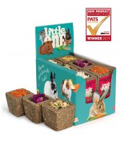 Корзинка для грызунов и кроликов Little One из луговых трав, ассорти
