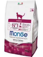 Сухой корм для кошек Monge Cat Daily Line Indoor Курица