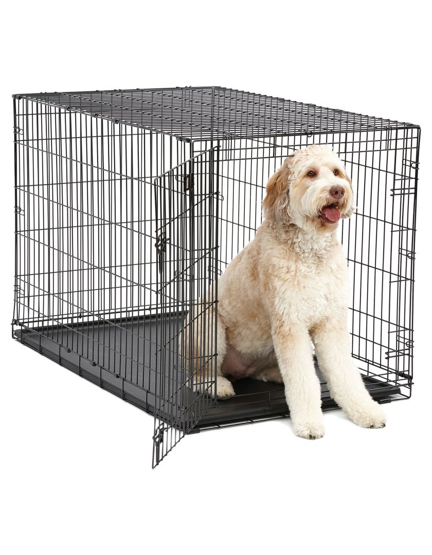Клетка для собак MidWest iCrate 1 дверь, черная, купить в интернет-магазине  Филя с быстрой доставкой в Санкт-Петербурге