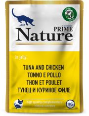 Влажный корм для кошек PRIME NATURE Тунец и куриное филе в желе
