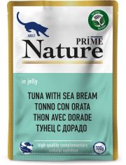 Влажный корм для кошек PRIME NATURE Тунец с дорадо в желе