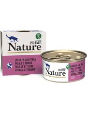 Консервы для кошек PRIME NATURE Курица с тунцом в бульоне