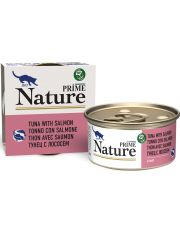Консервы для кошек PRIME NATURE Тунец с лососем в бульоне