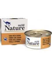Консервы для кошек PRIME NATURE Тунец с сурими в желе